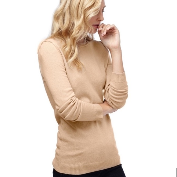 Cuyana Camel Wool Cashmere Sweater size Small - Picture 2 of 9